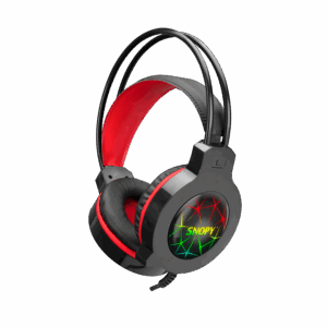 Slušalice sa mikrofonom gaming Snopy SN-GX7 CRAZY Black USB Led Microphone Headset, 31380