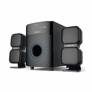 Zvučnici 2.1 gaming Mikado MD-360BT 2 1 38W BT/AUX/USB/FM/LED Display Multimedia Speaker, 36904