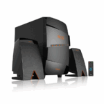 Zvučnici 2.1 gaming Mikado MD-671BT 2 + 1 40W RMS Black Usb + SD + Fm SupportedMultimedia Bluetooth Speaker, 22077