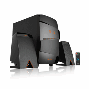 Zvučnici 2.1 gaming Mikado MD-671BT 2 + 1 40W RMS Black Usb + SD + Fm SupportedMultimedia Bluetooth Speaker, 22077