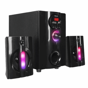 Zvučnici 2.1 gaming Mikado MD-95BT 2 1 20W Black Multimedia FM/BT/SD/USB Speaker, 39525