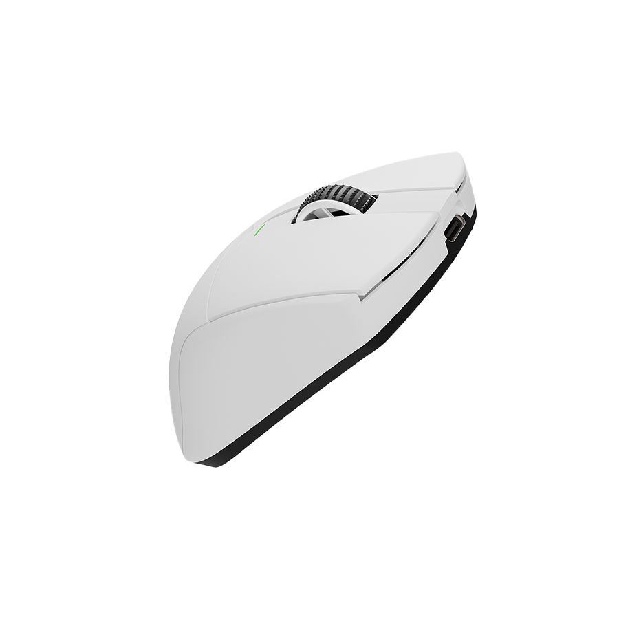 Miš gaming RAMPAGE Zenith Bt Wired 2.4g White Wireless Paw3395 Nordic 52833 MCU, 41652