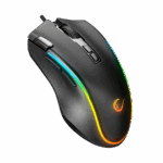 Miš gaming RAMPAGE SMX-G72 GREEDY 8 KEYS, Double Click Real RGB Backlit,Macro Programable, 33362