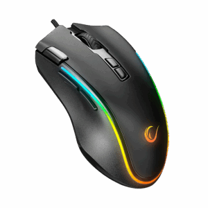 Miš gaming RAMPAGE SMX-G72 GREEDY 8 KEYS, Double Click Real RGB Backlit,Macro Programable, 33362