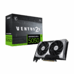 VGA MSI GeForce RTX 5050 VENTUS 2X OC 8G Graphics Card w/ HDMI, Triple DP