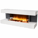 Kamin, električni, 2000W, LED svjetlo, daljinski upravljač -FKK 10