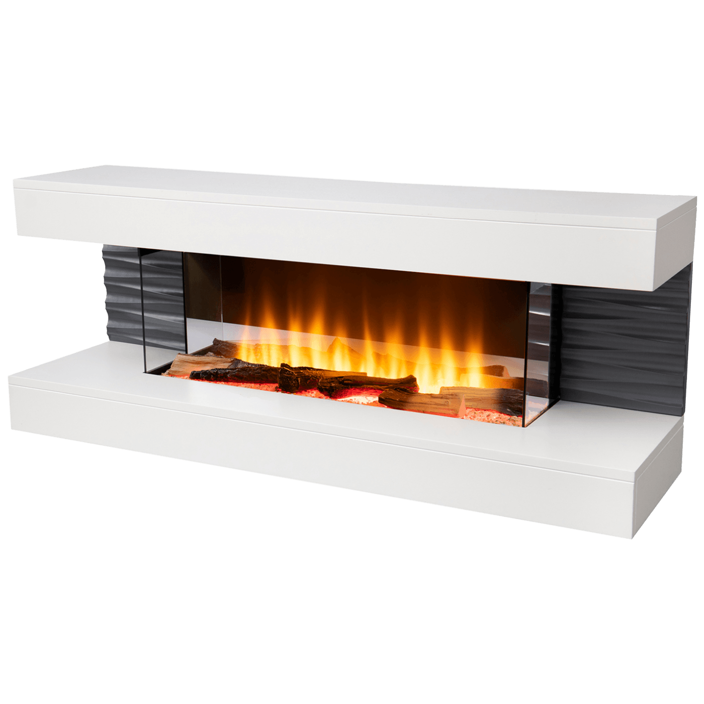 Kamin, električni, 2000W, LED svjetlo, daljinski upravljač -FKK 10