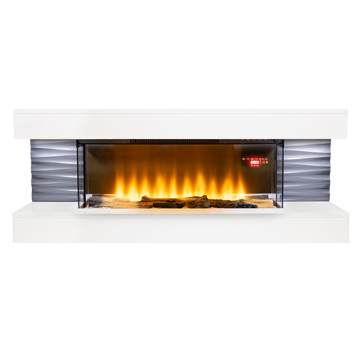 Kamin, električni, 2000W, LED svjetlo, daljinski upravljač -FKK 10