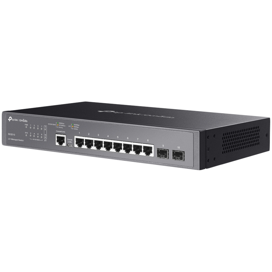 TP-Link SG3210 Omada 8-Port Gigabit L2+ Managed - Image 2