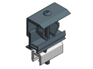 721552ZW Alu endclamp alu profile 28-50mm - black
