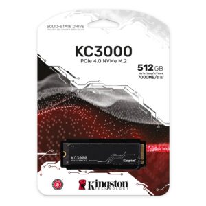 Kingston SSD 512GB KC3000; M.2