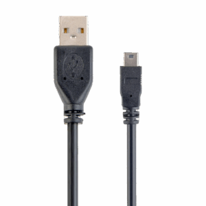 USB 2,0 PRO kabal A-mini 5PM 30cm, GEMBIRD CCP-USB2-AM5P-1