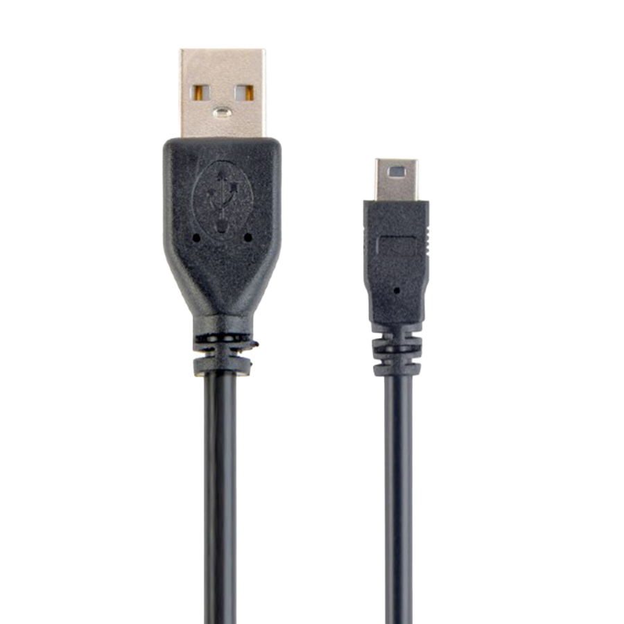 USB 2,0 PRO kabal A-mini 5PM 30cm, GEMBIRD CCP-USB2-AM5P-1