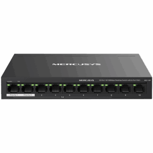 10-Port 10/100Mbps Desktop Switch with 8-Port