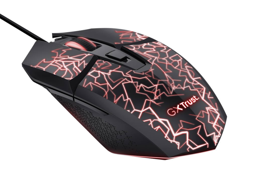 GXT113 FELOX LED GAMING MOUSE, žičani miš, USB-A, 6400 DPI