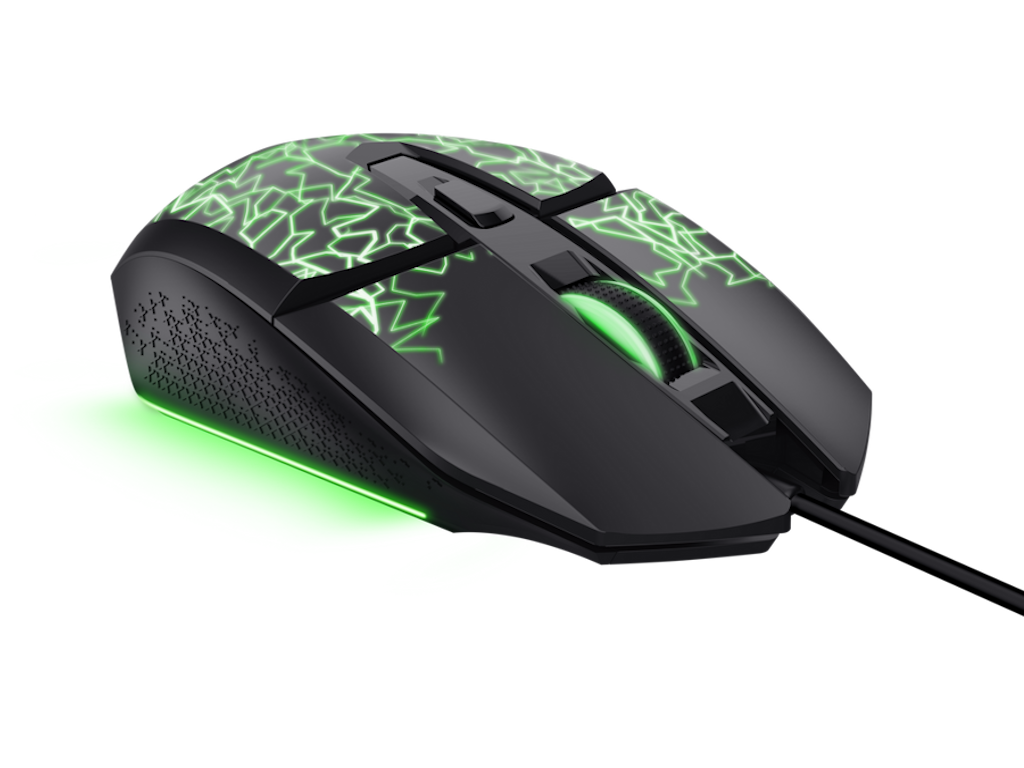GXT113 FELOX LED GAMING MOUSE, žičani miš, USB-A, 6400 DPI