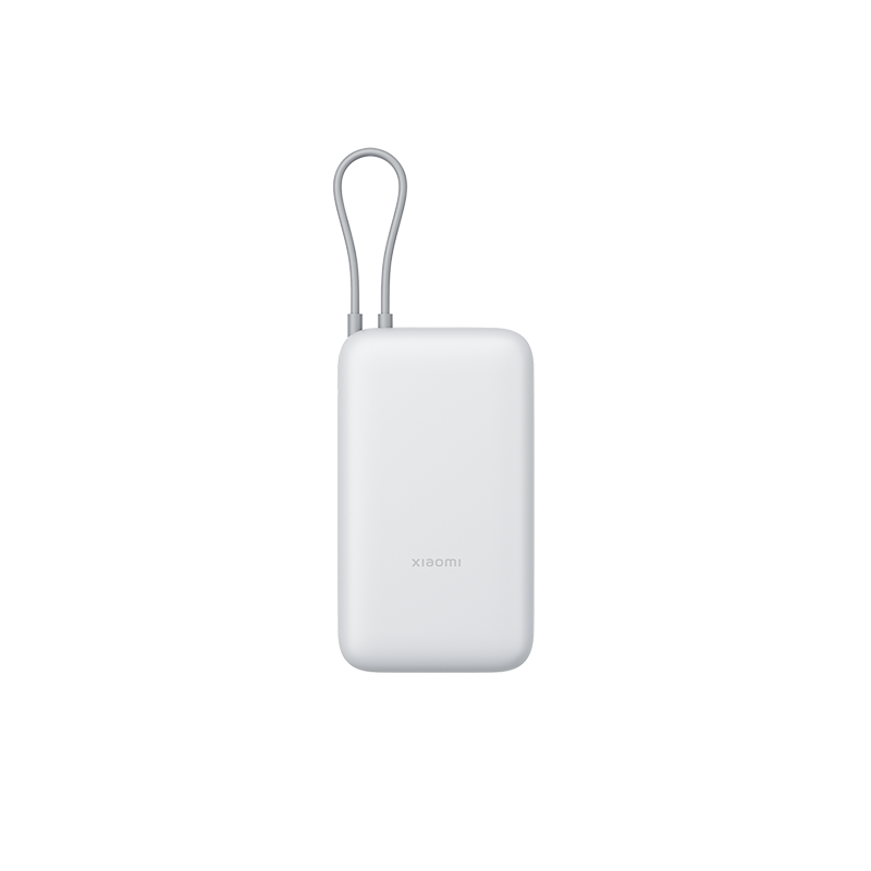 Power Bank Xiaomi 20000 mAh 18W (integrisan kabal) Light Grey