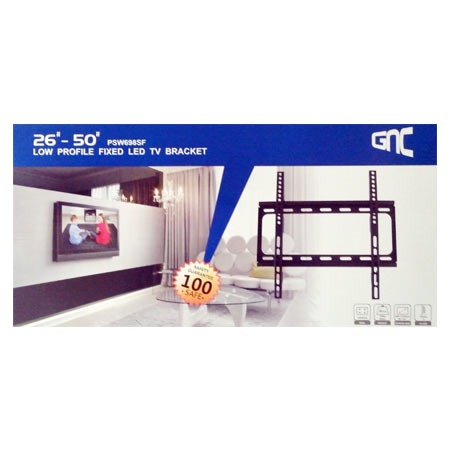 Zidni nosač GNC PSW698SF, 26″-65″, 30kg, VESA 400×400, low profile 25mm