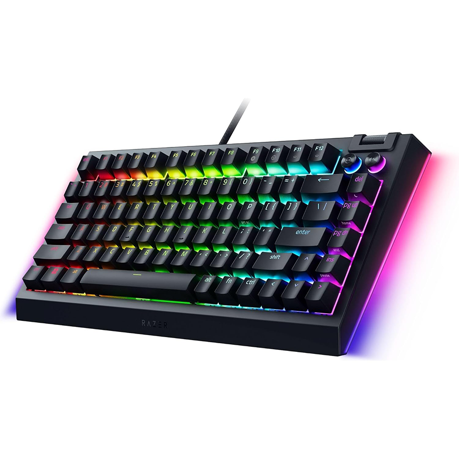 Tastatura Razer BlackWidow V4 75% – Hot-swappable Mechanical Gaming Keyboard – US Layout – FRML RZ03-05000100-R3M1