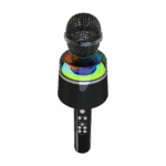 Mikrofon karaoke wireless bluetooth sa zvučnikom, black, GEMBIRD MICBT-01-BK