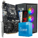 GNC GAMER HYDRA i3-10105 3.70GHz, MB H510, RAM 16GB, 1TB NVMe SSD, RTX 3050 6GB, PSU 500W, GAMING Kućište