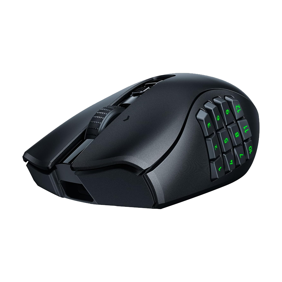 Miš Razer Naga V2 Pro – Wireless MMO Gaming Mouse – EU Packaging, RZ01-04400100-R3G1