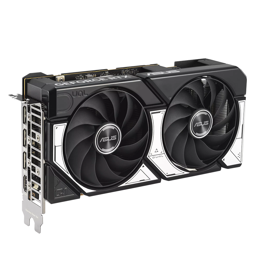 ASUS VGA DUAL-RTX5060-O8G 8GB GDDR7 OC, 128-bit, 3x DP, 1x HDMI