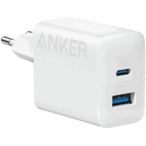 Anker 20W Wall Charger (2 Ports) White