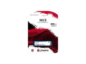 Kingston SSD 500GB NV3; NVMe PCIe Gen 4.0x4
