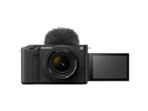 Sony Vlog-Camera ZV-E1 BODY + objektiv FE 28-60mm f/4-5.6; napravljen za Content Creators; 12MP Full-Frame Exmor R CMOS Sensor; 5-Axis SteadyShot Image Stabilization; boja crna
