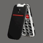 Telefon na tipke Artfone CF241A preklop Black