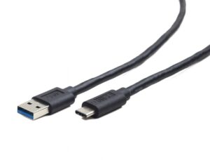 USB 3.0 kabal AM to Type-C AM/CM, 1,8m, BLACK, GEMBIRD CCP-USB3-AMCM-6