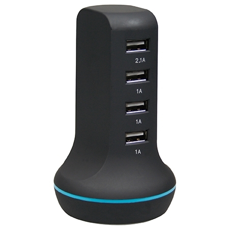 Mediacom Punjač tower 4USB – USB M-USBPS4T