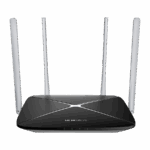 MERCUSYS AC12 AC1200 Dual Band Wireless Router 802.11ac, 4xLAN, 1WAN, 4x5dBi omni directional