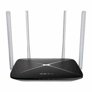 MERCUSYS AC12 AC1200 Dual Band Wireless Router 802.11ac, 4xLAN, 1WAN, 4x5dBi omni directional