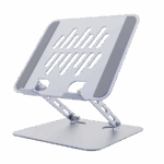 Postolje za notebook riser stand preklopivi, silver GEMBIRD, NBS-D1-04