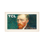 TCL 65"A300W NXTVISION 4K QLED Google OS; 144Hz ART TV; Dolby Atmos; Ambient mode; HDMI 2.1, 65, 65A300W