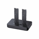 Postolje za dva M.2 SATA & NVME SSD drive docking station, black GEMBIRD, Type-C, DD2-U3M2