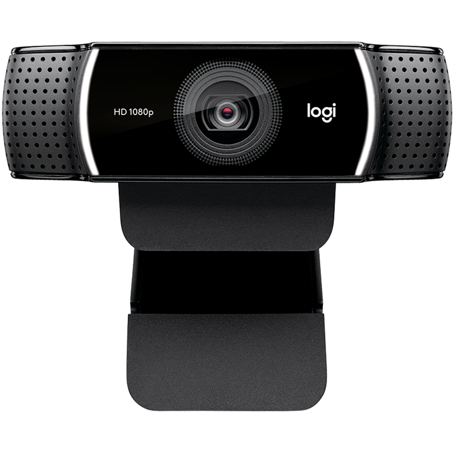 LOGITECH C922 Pro Stream Webcam – Tripod – BLACK