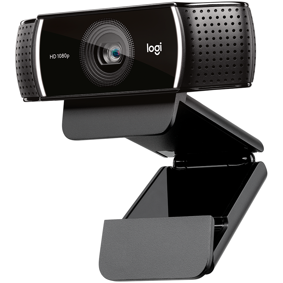 LOGITECH C922 Pro Stream Webcam – Tripod – BLACK