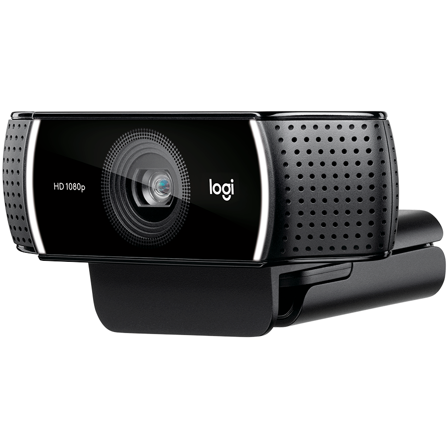 LOGITECH C922 Pro Stream Webcam – Tripod – BLACK