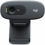 LOGITECH C270 HD Webcam - BLACK - USB
