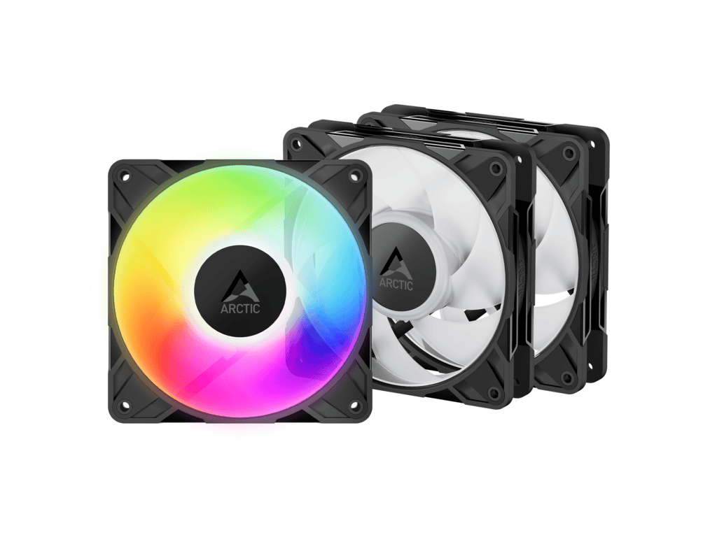 Arctic P12 Pro A-RGB – 3 Pack120 mm A-RGB PWM FanCable Splitter