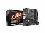Gigabyte MB [B550M K]; AM4; 4xDDR4 up to 128GB/4733MHz; 2xM.2; 4xSATA; 8xusB; DP; HDMI; PS2; mATX