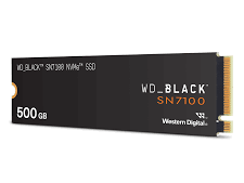WD SSD 500GB Black SN7100 NVMe;M.2 2280;PCIe Gen4;6800/5800 MB/s