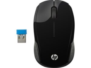 HP 200 Black Wireless Mouse bezicni mis crni