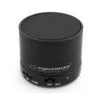 Zvučnik BLUETOOTH ESPERANZA FM RITMO, FM Radio, microSD, USB, black, EP115K