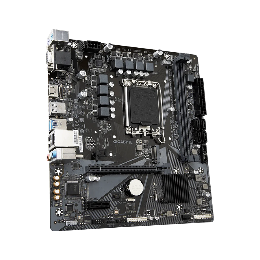 Gigabyte MB H610M H V2 DDR4 G10, LGA1700; 2xDDR4 up to 64GB, 1xM.2; HDMI,VGA; 2xPS2; 6xUSB