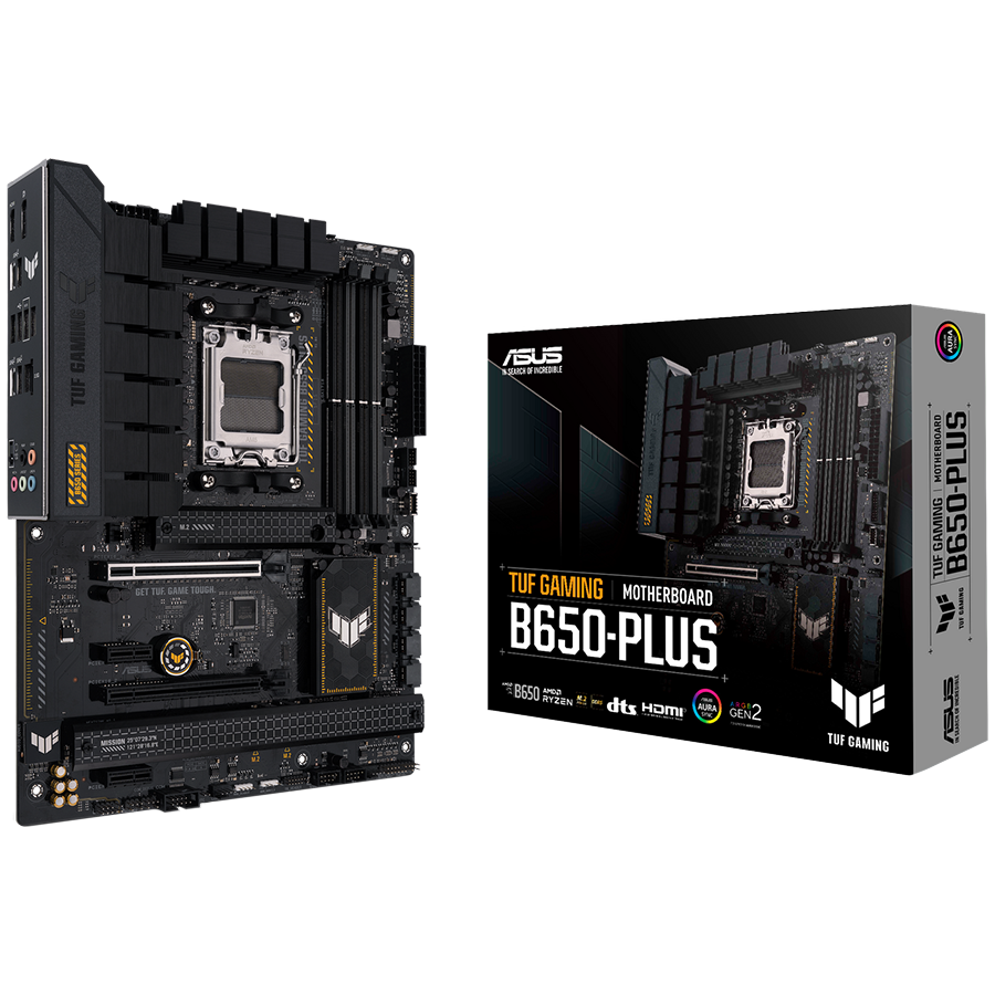 ASUS TUF GAMING B650-PLUS AM5 ATX gaming MB – AMD