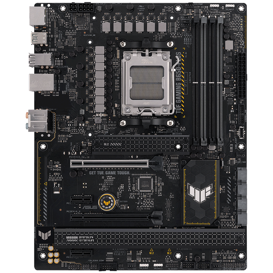 ASUS TUF GAMING B650-PLUS AM5 ATX gaming MB – AMD